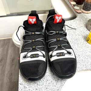 Black and White Basketball Shoes